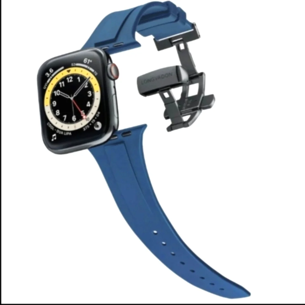 Apple Watch Band Sports Smartwatch Waterproof Blue Gray